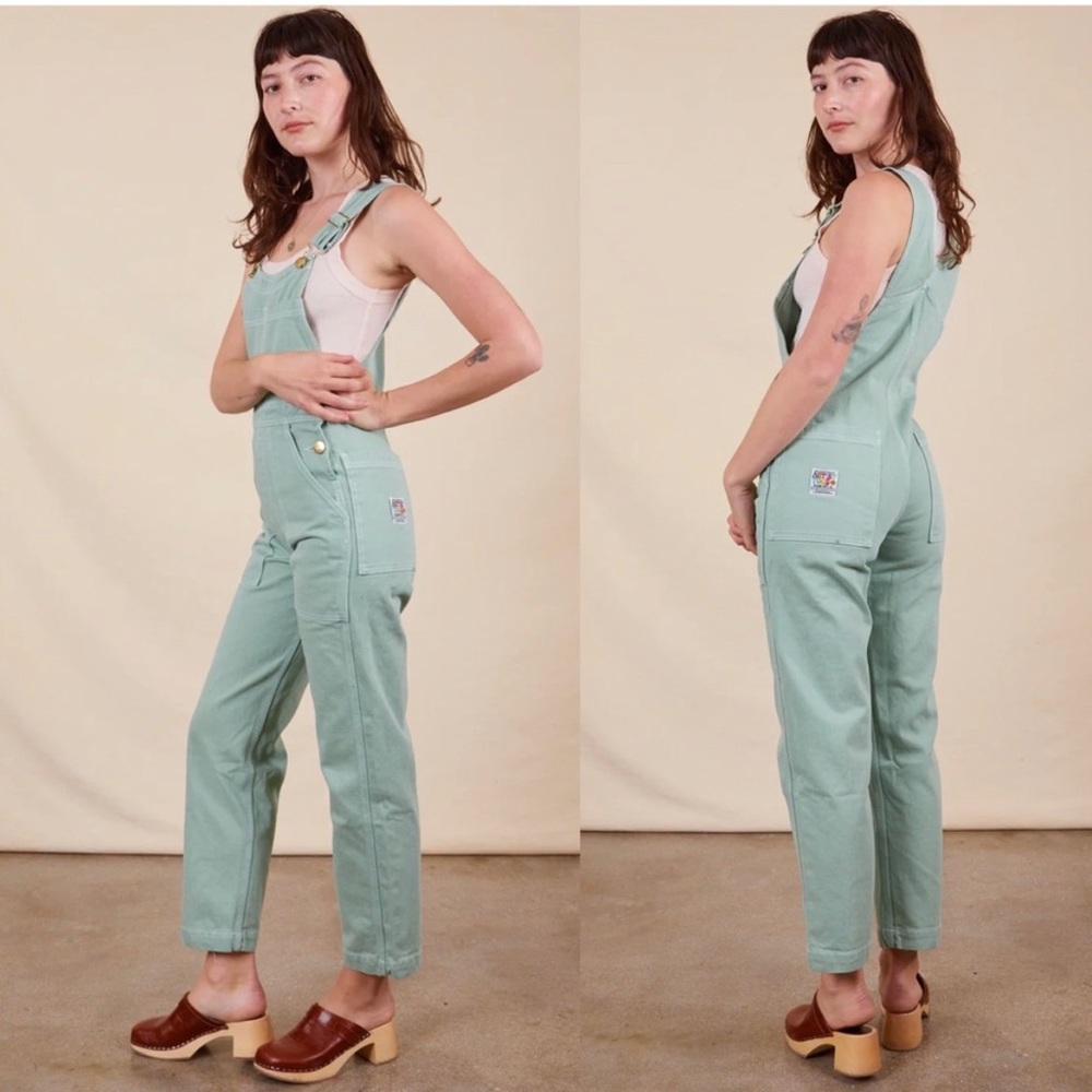 Big Bud Press - Pistachio/Sage Green Overalls